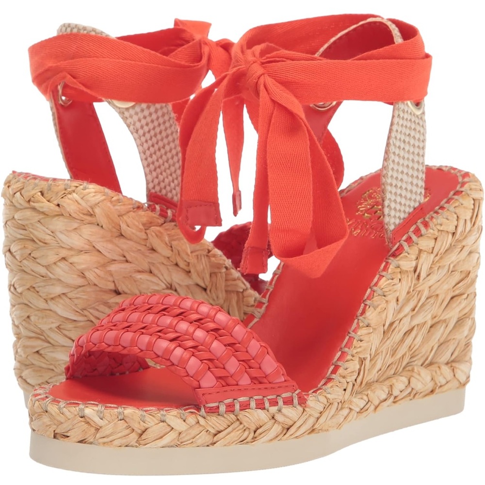 Women's Vince Camuto Women's Brisshel Lace Up Wedge Sandal